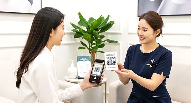 患者様も、スタッフも、ストレスゼロのQR決済医療ローンです。